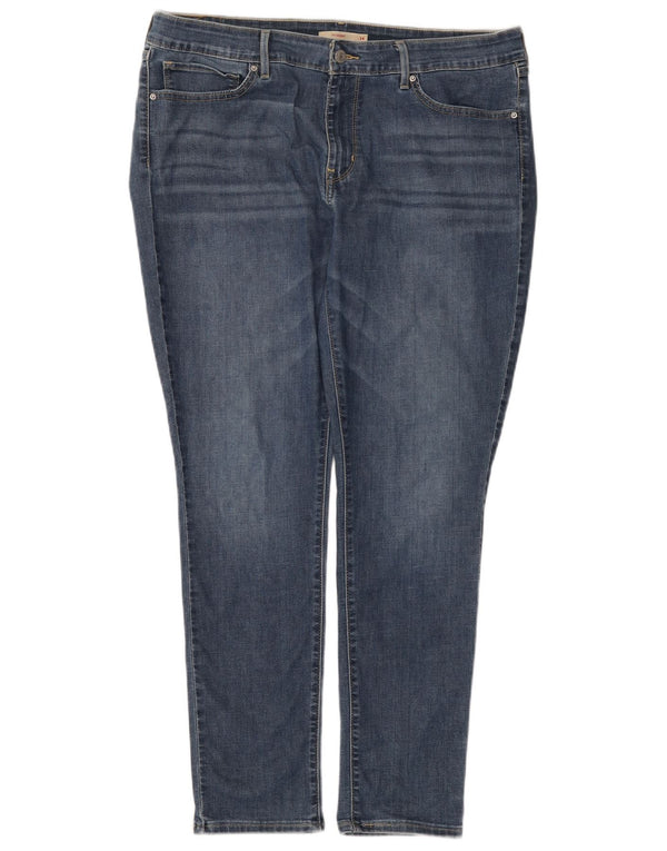 Damskie jeansy Levi's 711 Skinny W34 L30 Niebieskie
