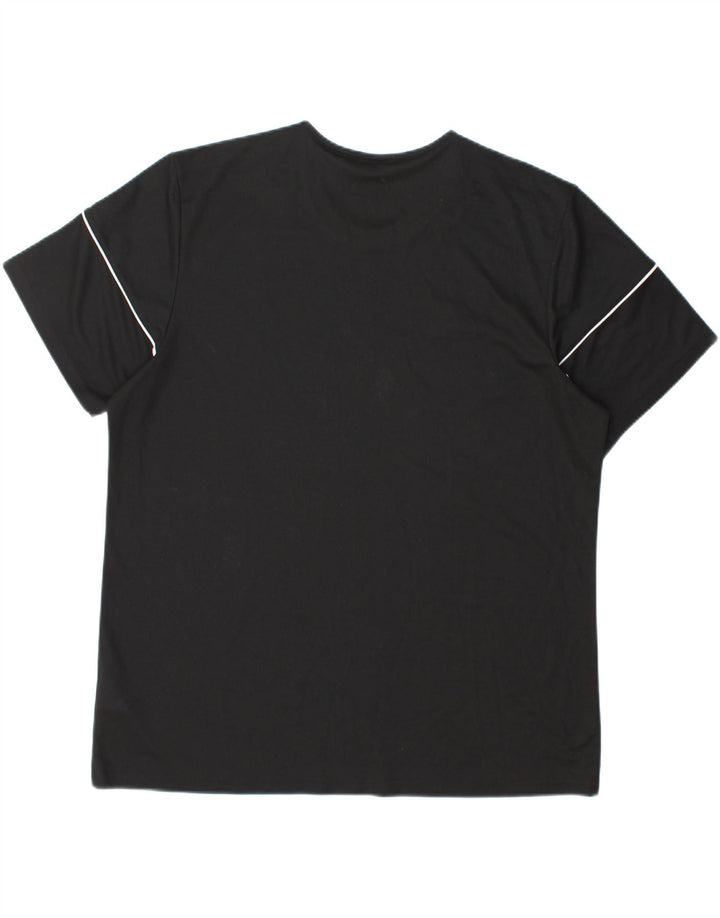 Męska koszulka T-shirt ADIDAS Climalite XL, czarny, poliester