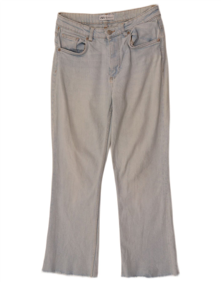 Damskie jeansy Bootcut Zara EU 38 Small W28 L26 Niebieskie bawełniane