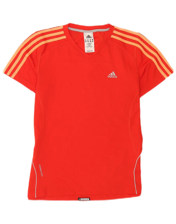 Damska koszulka Adidas Top UK 14 Medium Red Poliester Sport