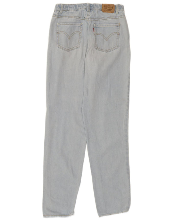 Luźne dżinsy dziewczęce Levi's z wysokim stanem 13-14 lat W27 L30 Niebieskie