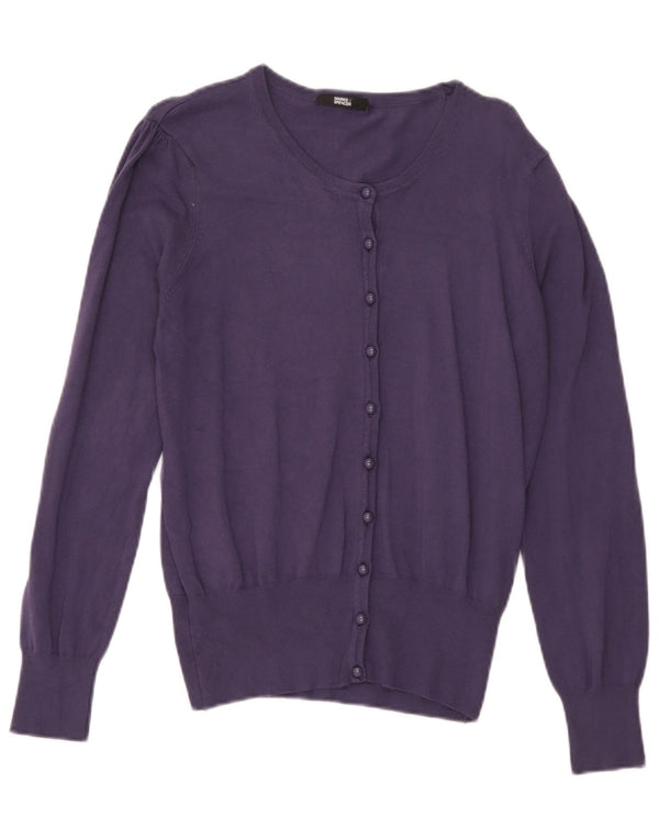 Sweter damski Marks & Spencer UK 16, duży, fioletowy, wiskoza