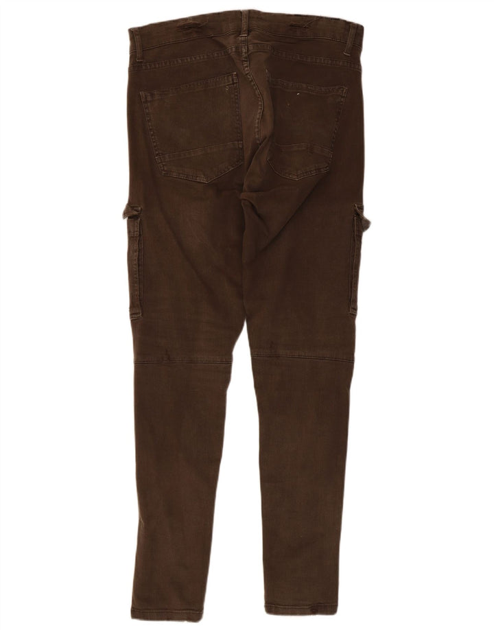 Męskie spodnie cargo Zara EU 44 Large W34 L29 Khaki