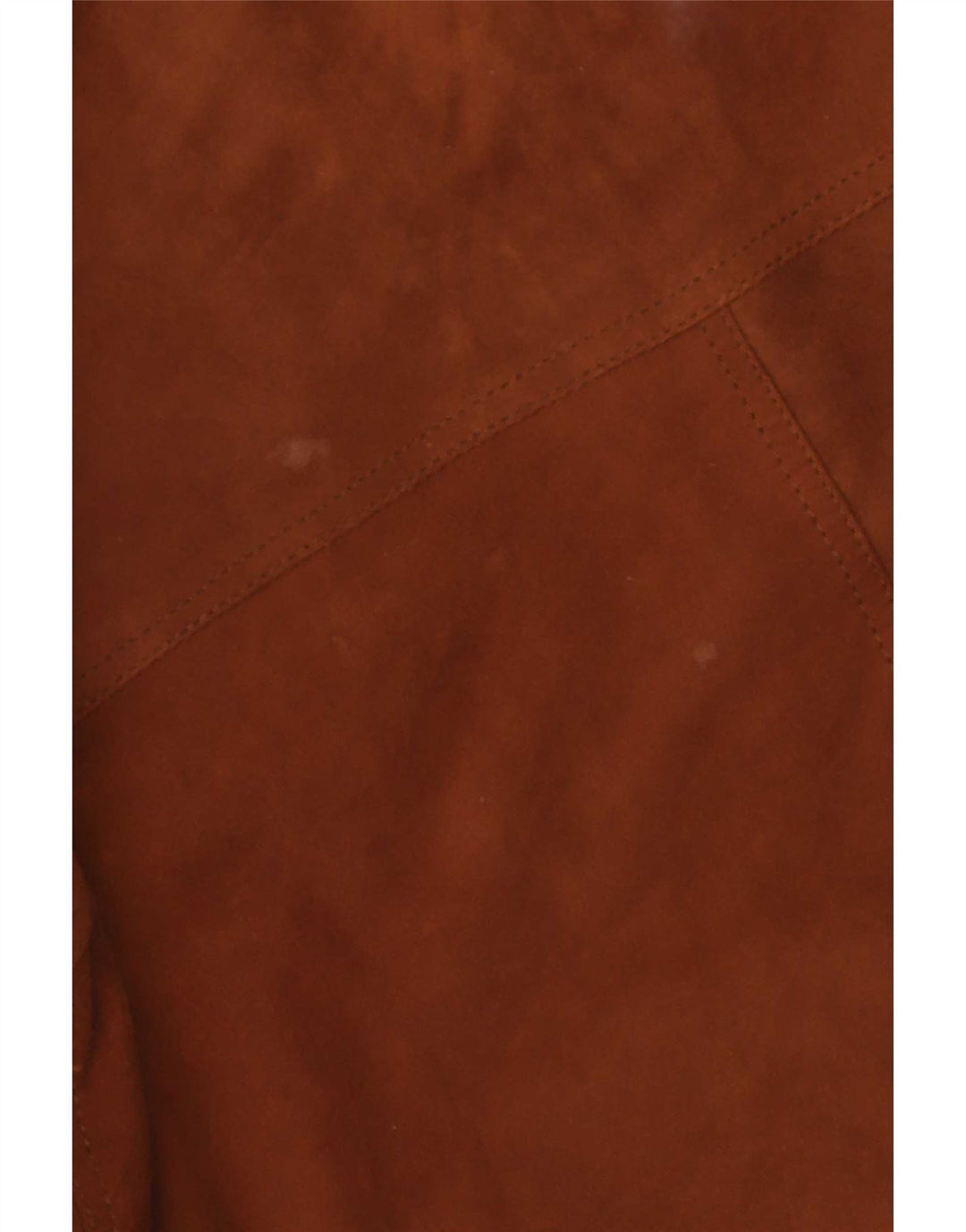 Vintage męska zamszowa kurtka bomber UK 42 XL brązowa skóra