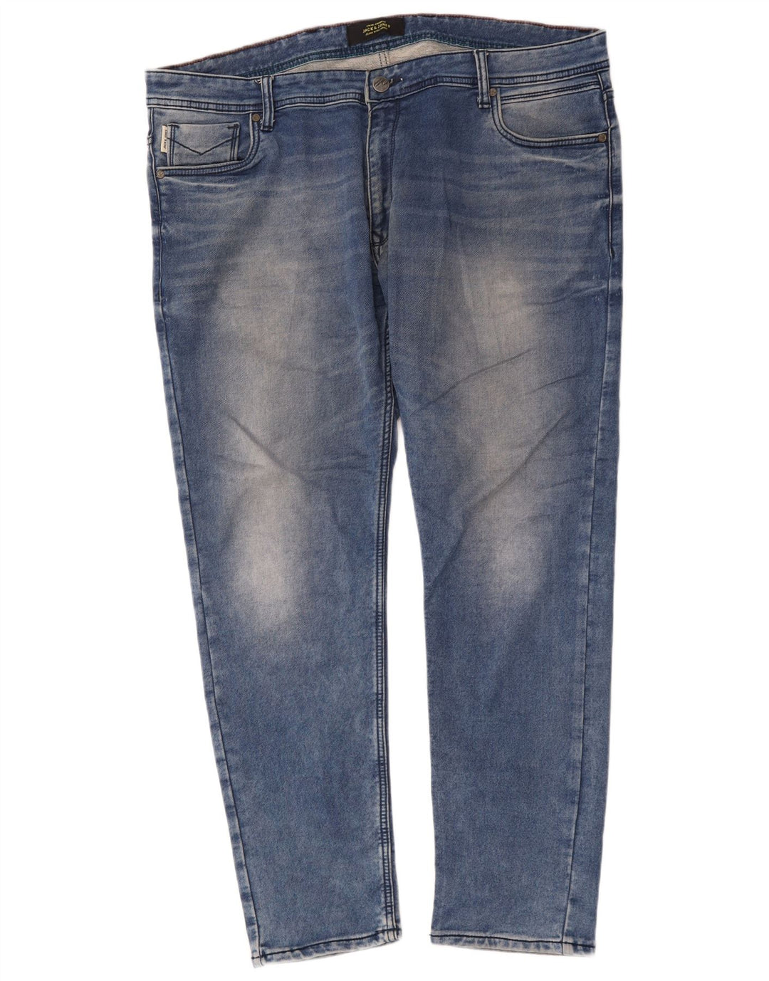 Męskie jeansy slim fit Jack & Jones W44 L31 Niebieskie