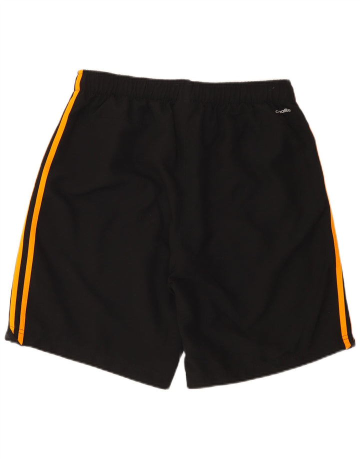 Męskie spodenki sportowe Adidas Climalite, duże, czarne, poliestrowe