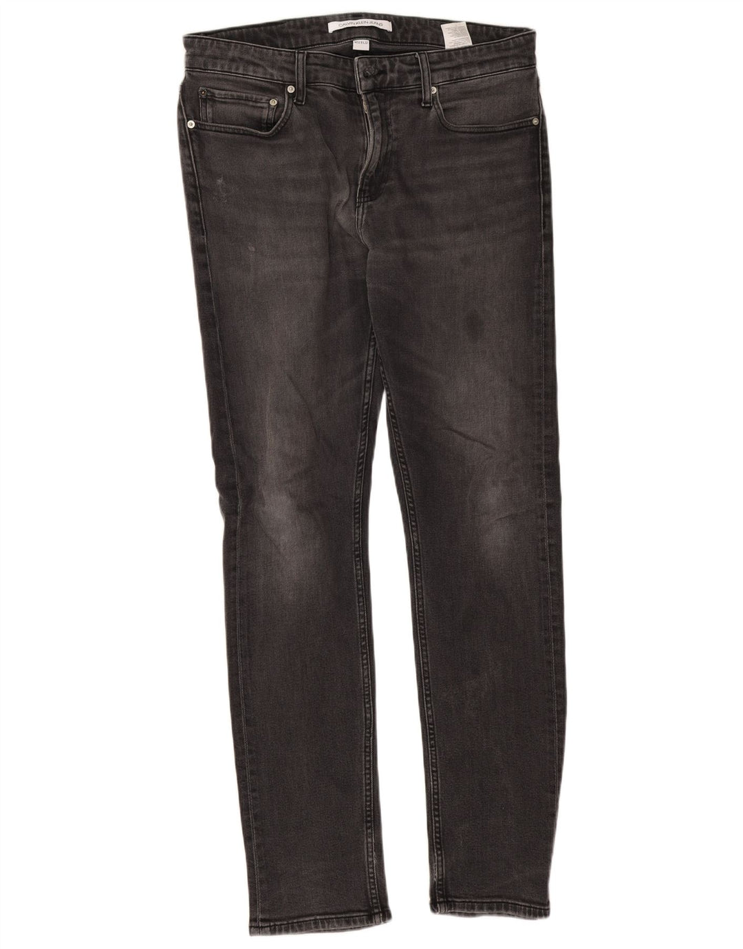 Męskie jeansy Calvin Klein W32 L32 Szara bawełna