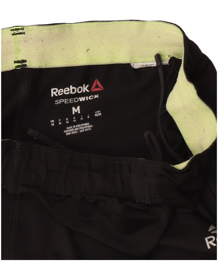 Legginsy Damskie REEBOK UK 12 Średni Czarny