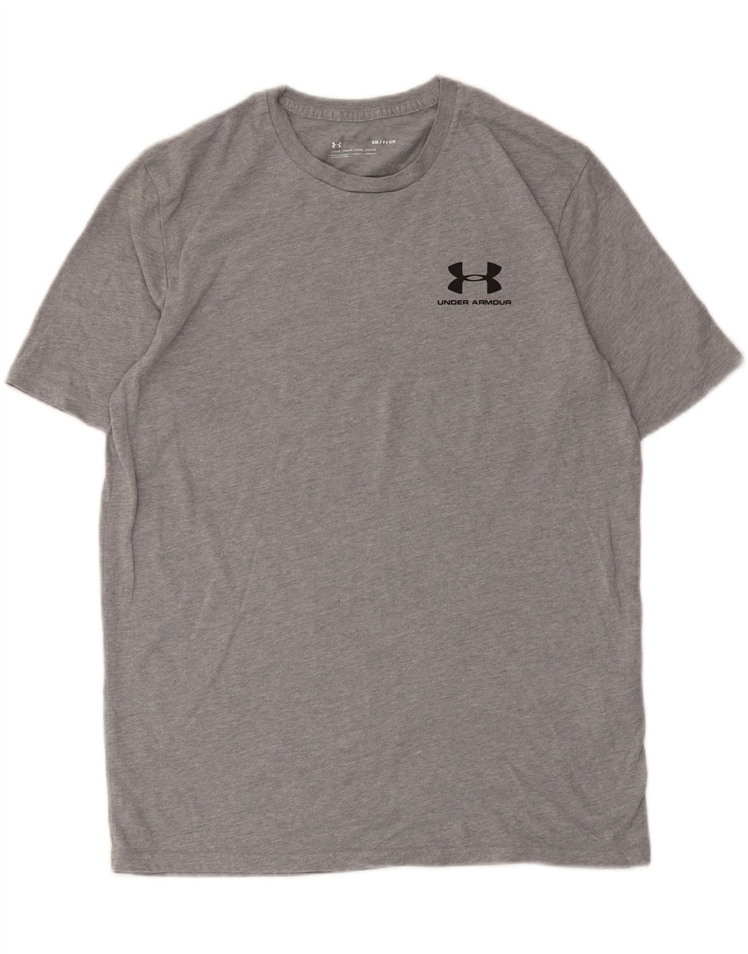 Koszulka męska Under Armour, mała, szara, bawełniana