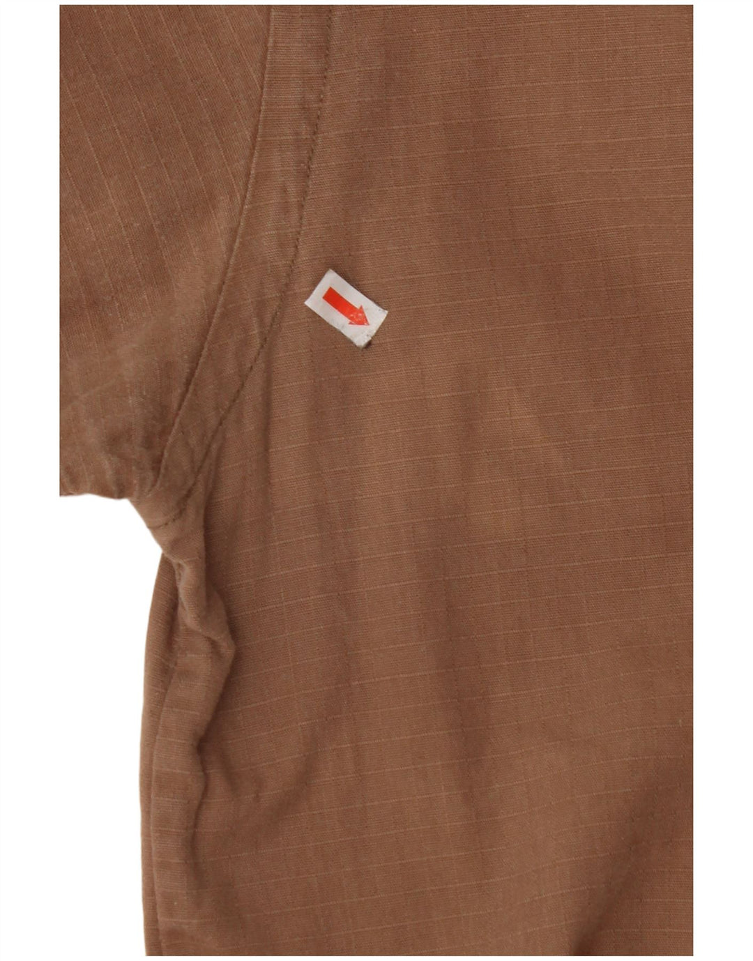 Koszula męska z krótkim rękawem JEEP XL, bawełniana w brązową kratę