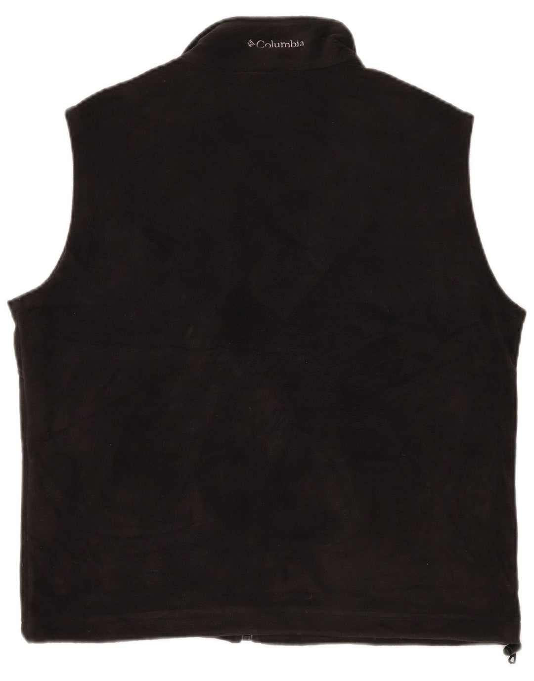 Damska kamizelka polarowa COLUMBIA UK 16, duża, czarna, poliester