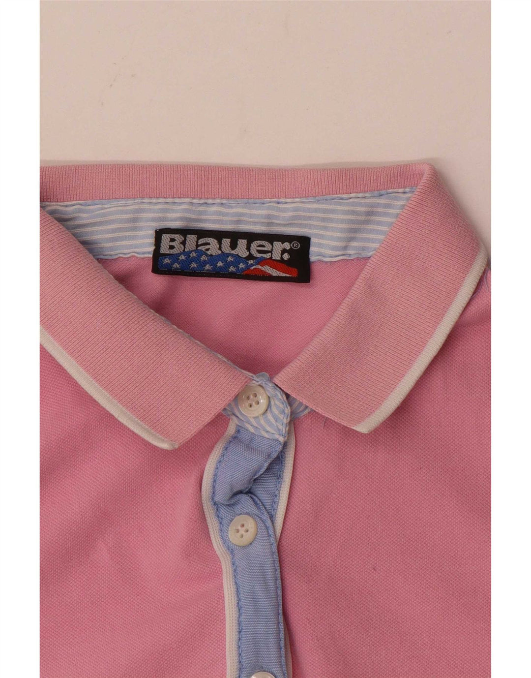 Damska koszulka polo Blauer UK 12, średni róż