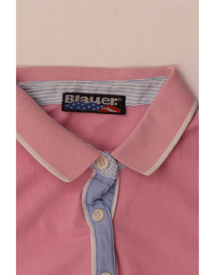 Damska koszulka polo Blauer UK 12, średni róż