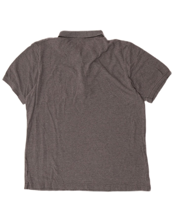 Męska koszulka polo Lyle & Scott 3XL, szara, bawełniana