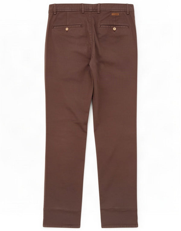 Męskie spodnie chino slim fit Massimo Dutti EU 38 Small W30 L33 szara bawełna