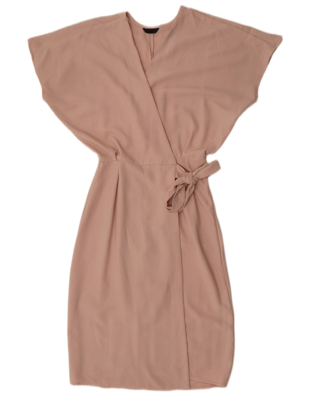 Damska sukienka kopertowa Topshop Batwing UK 6 XS, beżowy poliester
