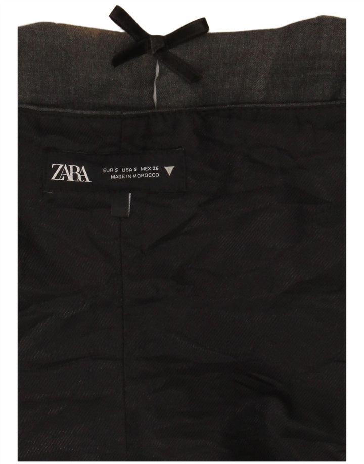 Krótki top damski Zara UK 8 Small Grey