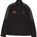 Męska bluza dresowa Aeroready z grafiką ADIDAS, duża, czarna, poliestrowa