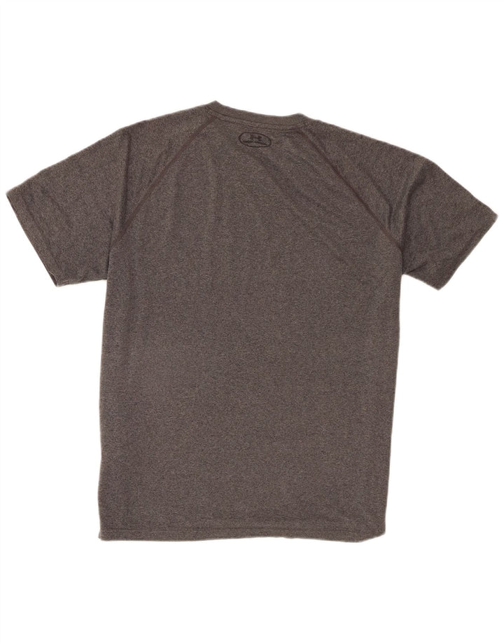 Męski T-shirt Under Armour, duży, szary, nakrapiany poliester