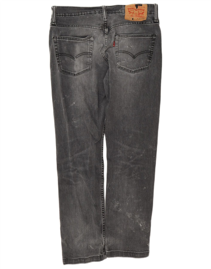 Damskie jeansy Levi's 511 Slim W30 L28 Szara bawełna