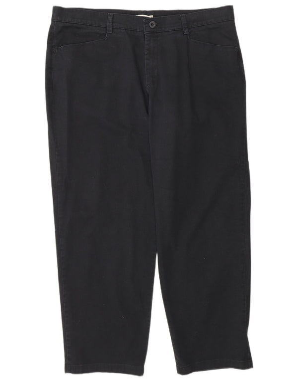Damskie spodnie Lee o swobodnym kroju i prostym kroju US 16 2XL W38 L30 Czarne