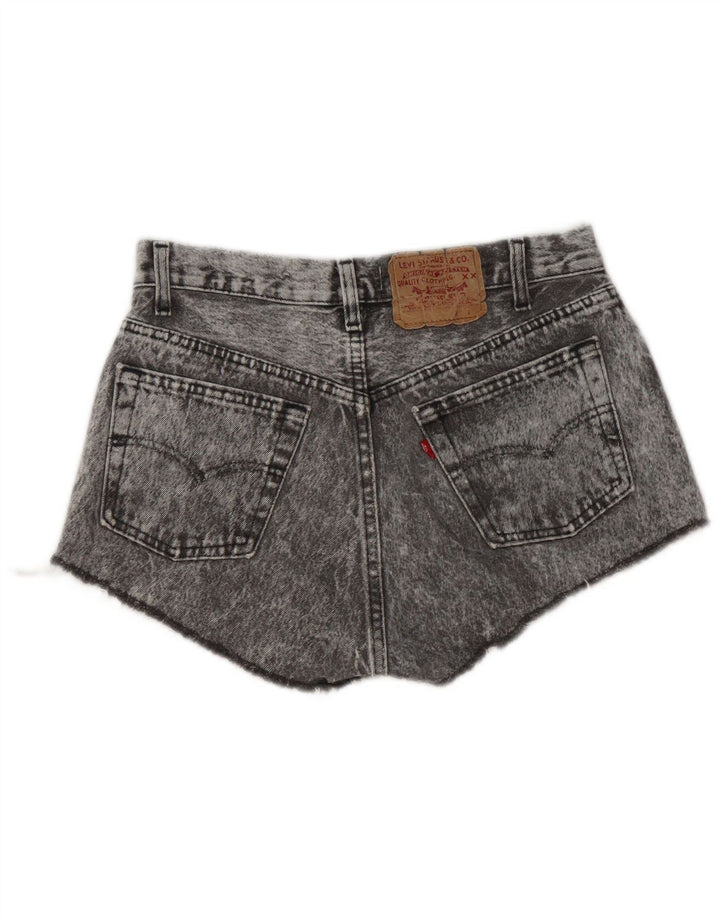 Damskie spodenki jeansowe Levi's W28 średnioszare