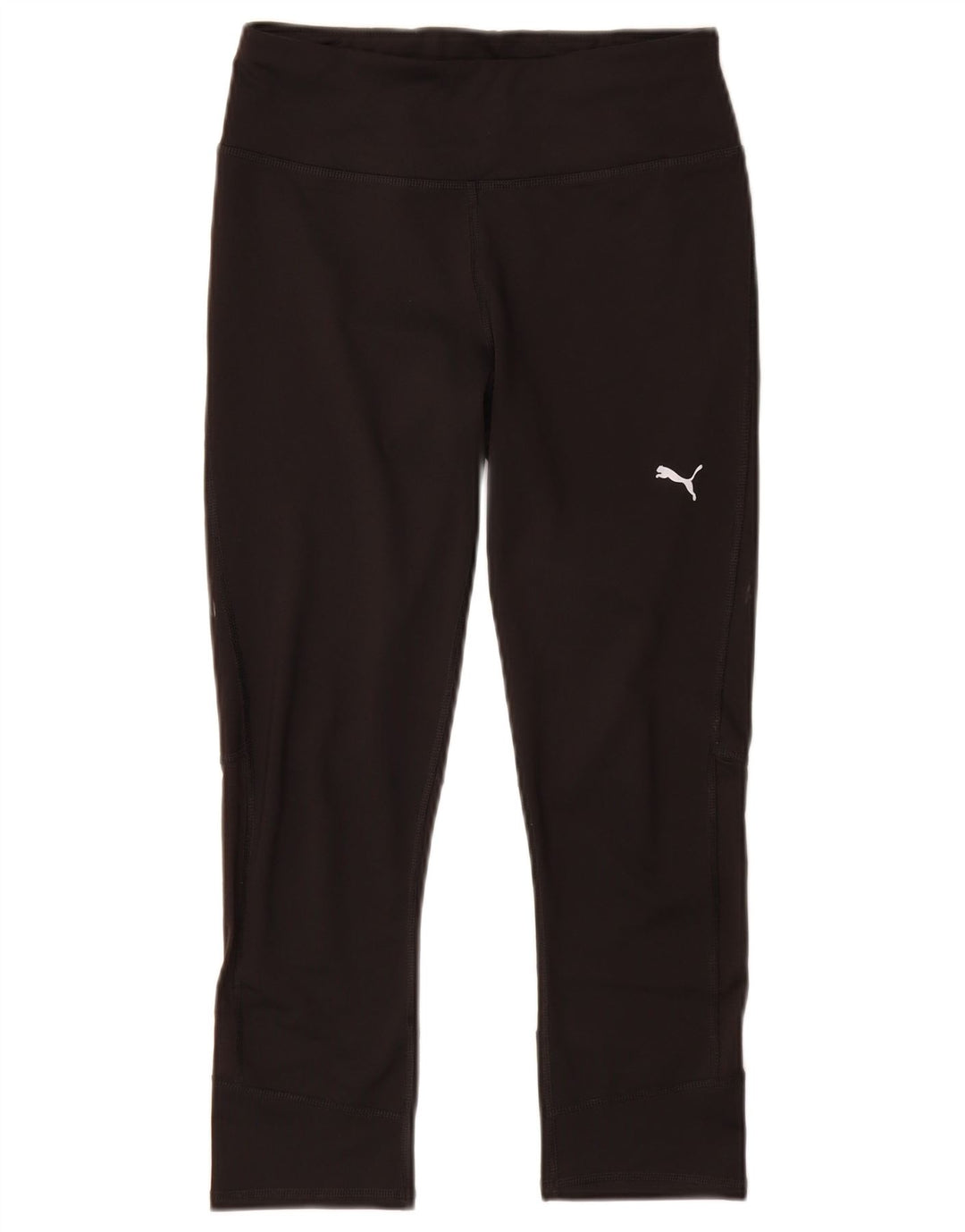 Damskie legginsy Capri Puma UK 8, małe, czarne, poliestrowe