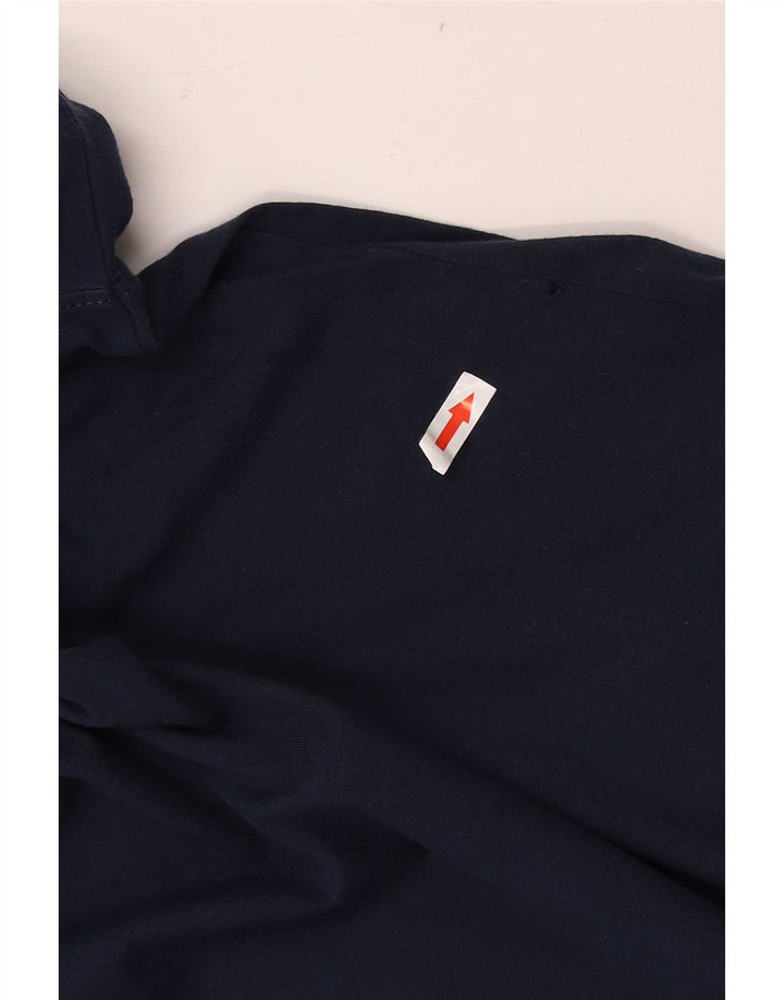 T-shirt męski Fila, duży, granatowy, bawełniany