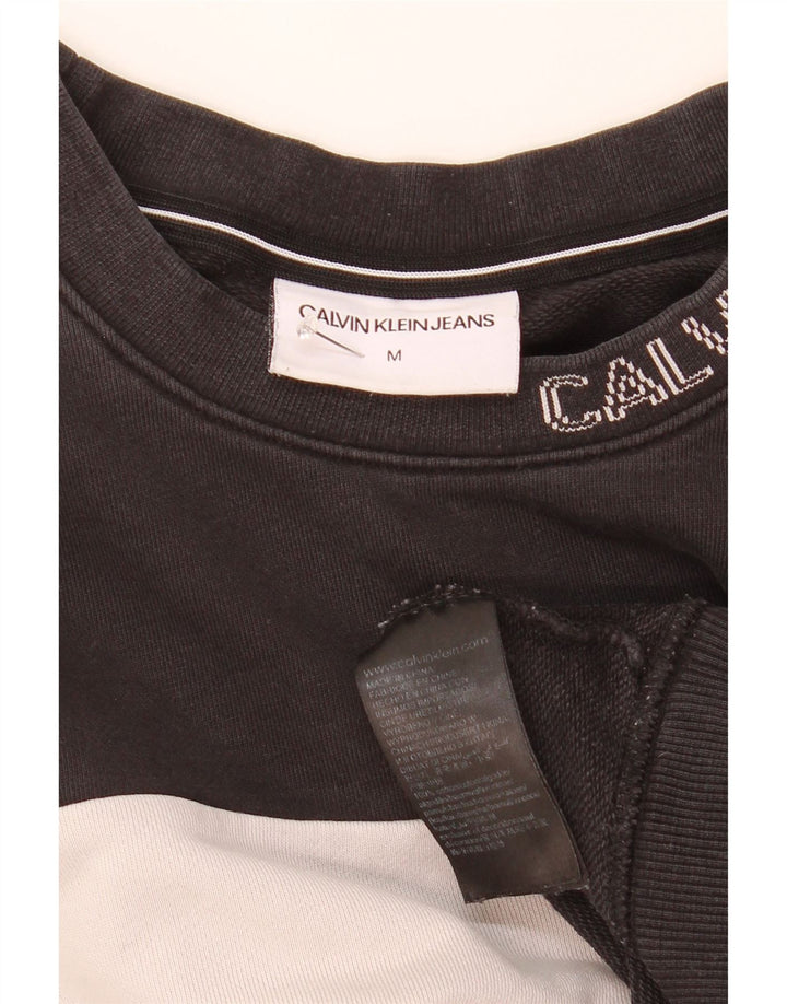 Męska bluza z grafiką Calvin Klein Jeans w kolorze średniej czerni