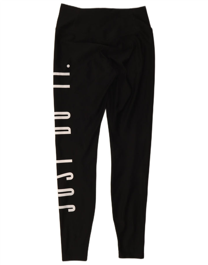 Damskie legginsy Nike Dri Fit Graphic UK 4 XS, czarny poliester