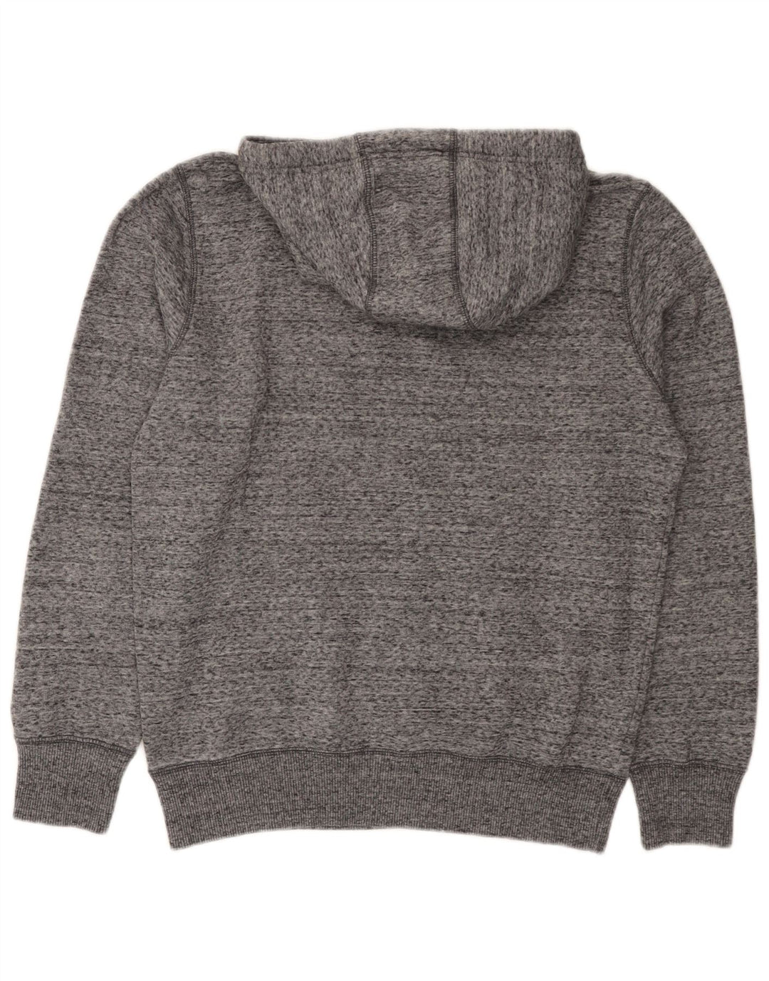 Męski sweter z kapturem Champion Graphic, średnioszary, bawełniany w cętki