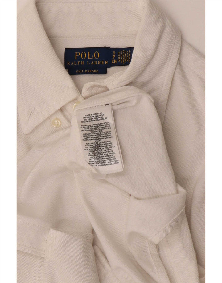 Koszula męska Polo Ralph Lauren, mała, biała, bawełniana