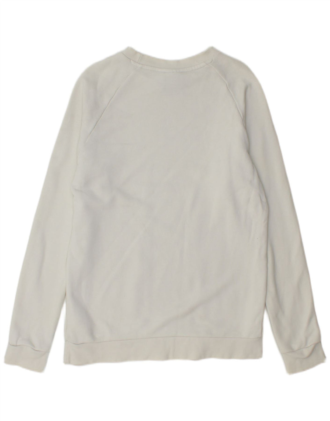 Męska bluza z grafiką ADIDAS, mała, biała, bawełniana