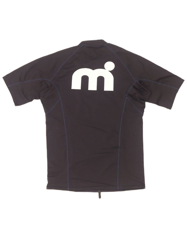 Chłopięcy T-shirt z grafiką Mistral, 13-14 lat, 2XL, granatowy, poliester