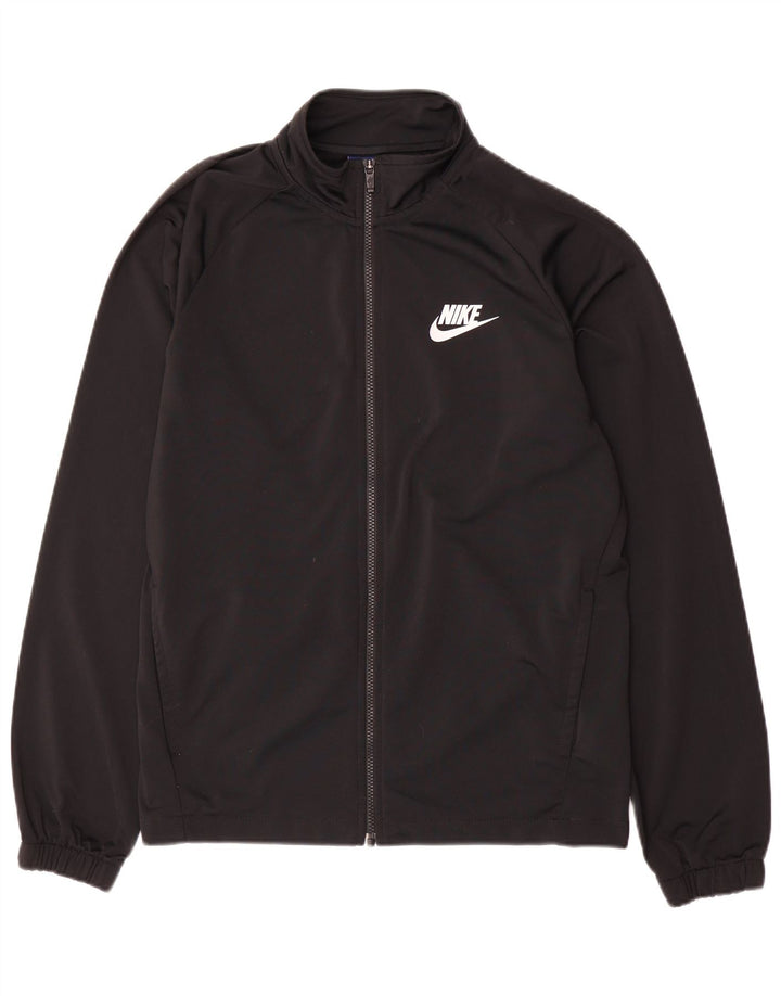 Męska kurtka dresowa Nike, średni czarny poliester