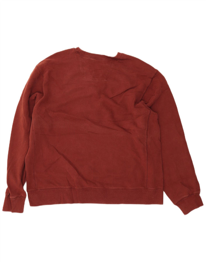 Męska bluza z grafiką EDDIE BAUER XL, brązowa, bawełniana