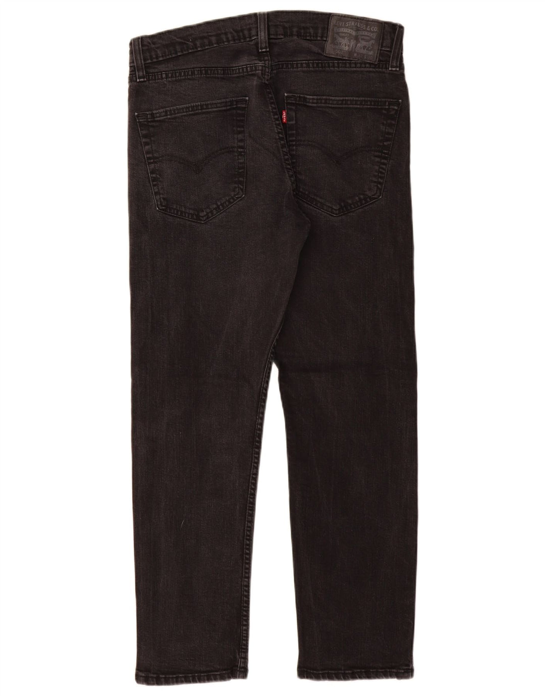 Męskie jeansy Levi's 502 Tapered W32 L30 Czarna bawełna