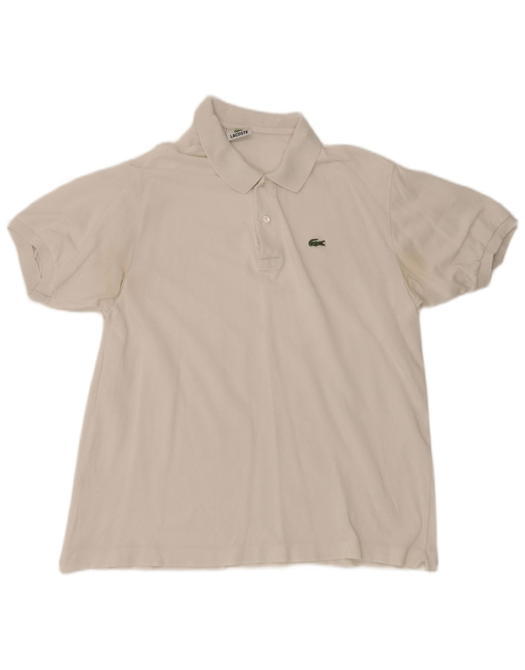Męska koszulka polo Lacoste, rozmiar 6, XL, biała