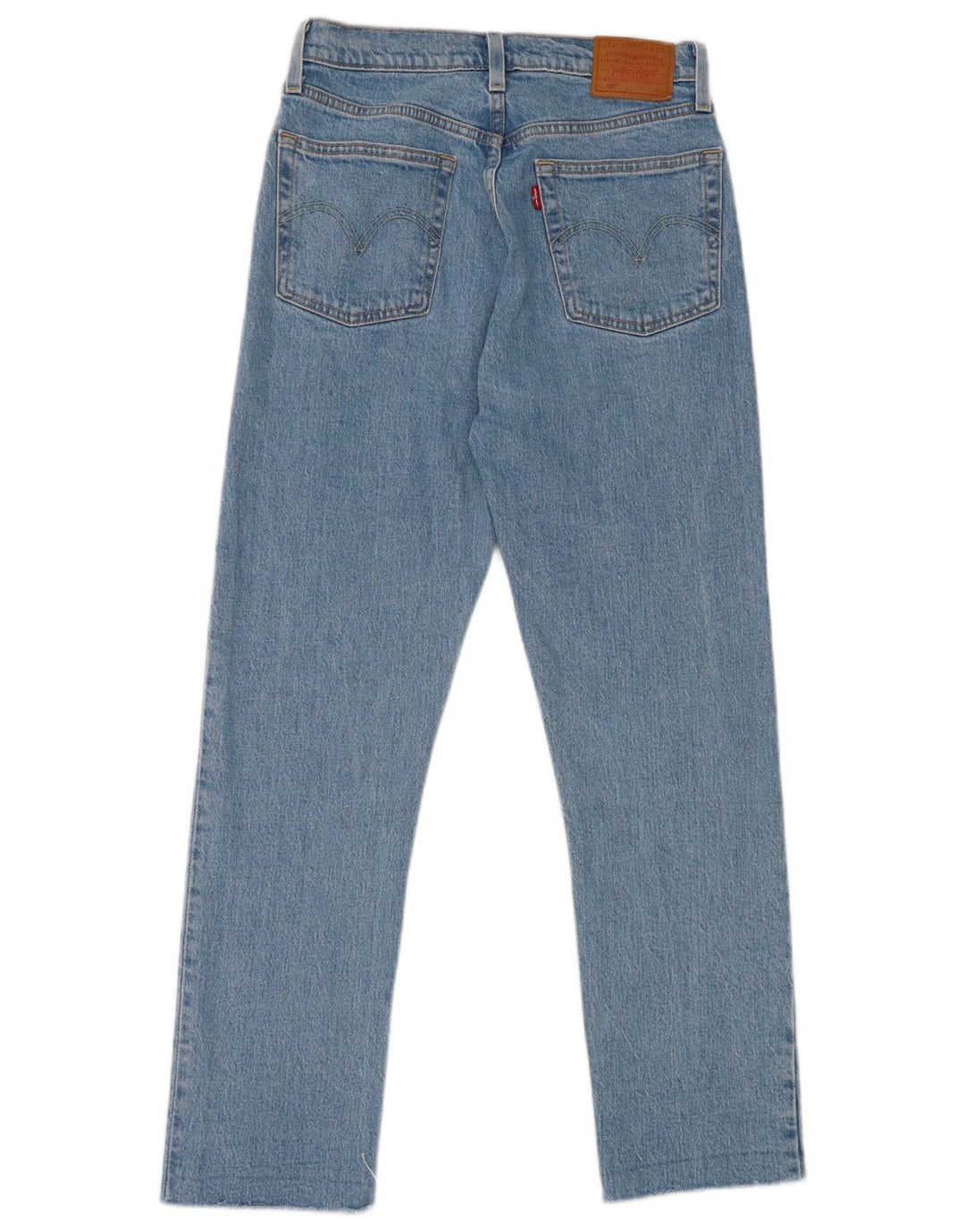 Damskie jeansy Levi's 501 Straight W26 L28 Niebieskie bawełniane