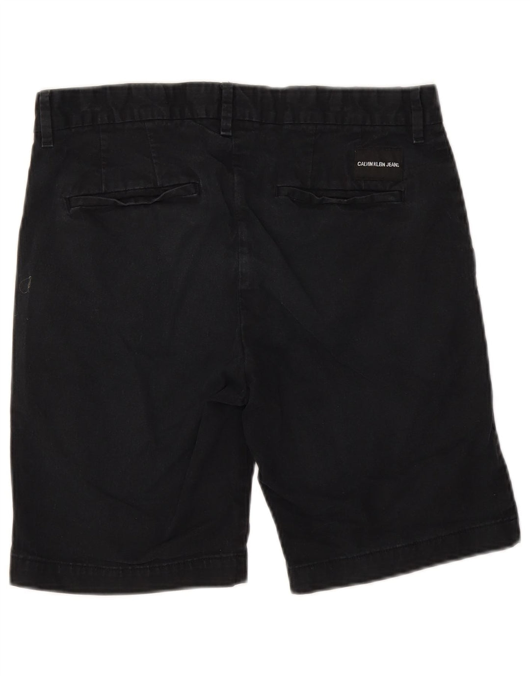 Męskie spodenki Chino Calvin Klein W30 Średni granatowy, bawełniany