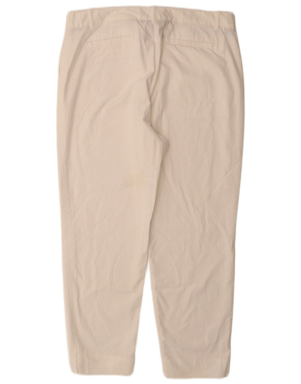 Spodnie damskie Marks & Spencer Regular Chino UK 18 XL W36 L28 Białe