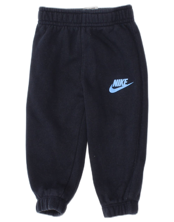 Spodnie dresowe dla chłopców Nike Baby Graphic Joggers 9-12 miesięcy, granatowe