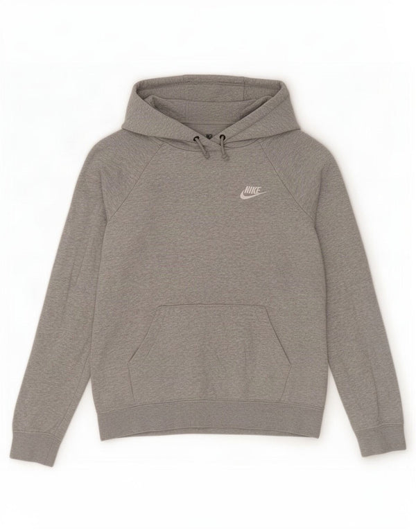 Damska bluza z kapturem oversize Nike UK 6 XS, szara bawełna