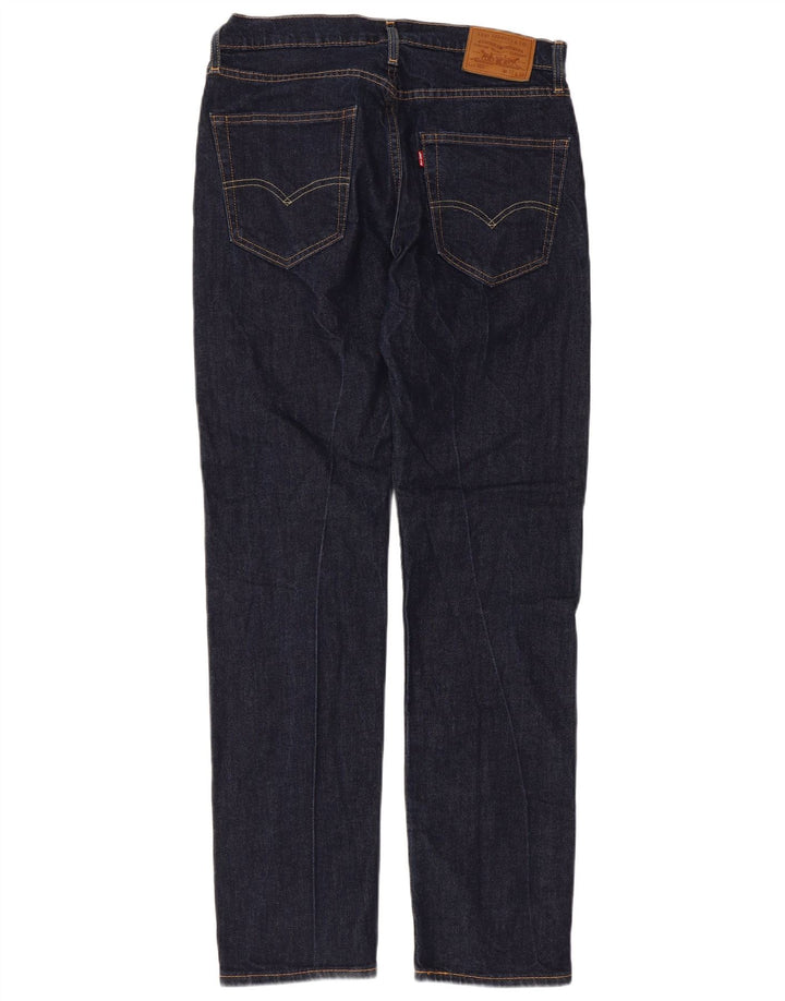 Męskie jeansy Levi's 502 Tapered W32 L34 Granatowa bawełna