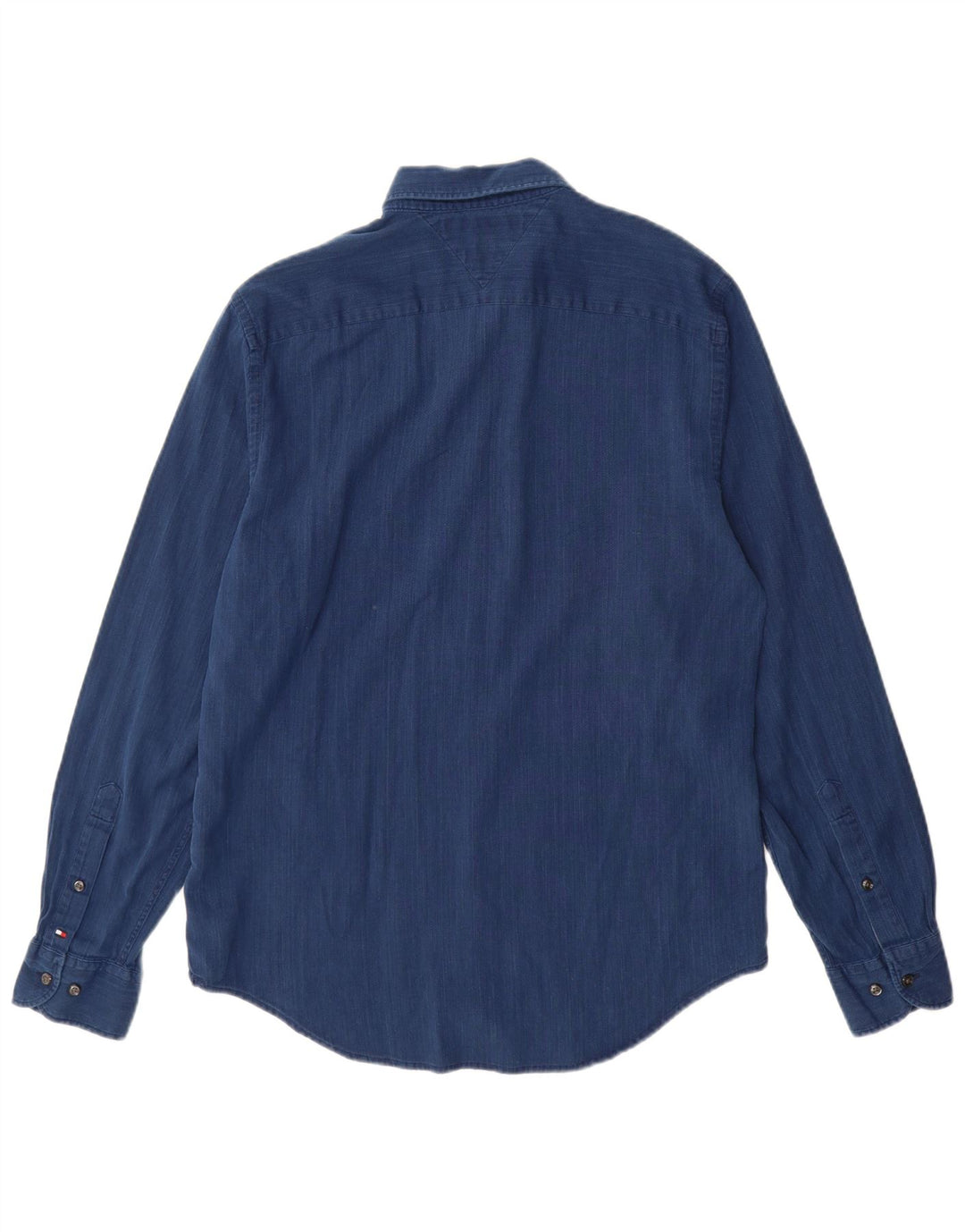 Męska koszula TOMMY HILFIGER New York Fit, bawełniana, w kolorze średniego błękitu