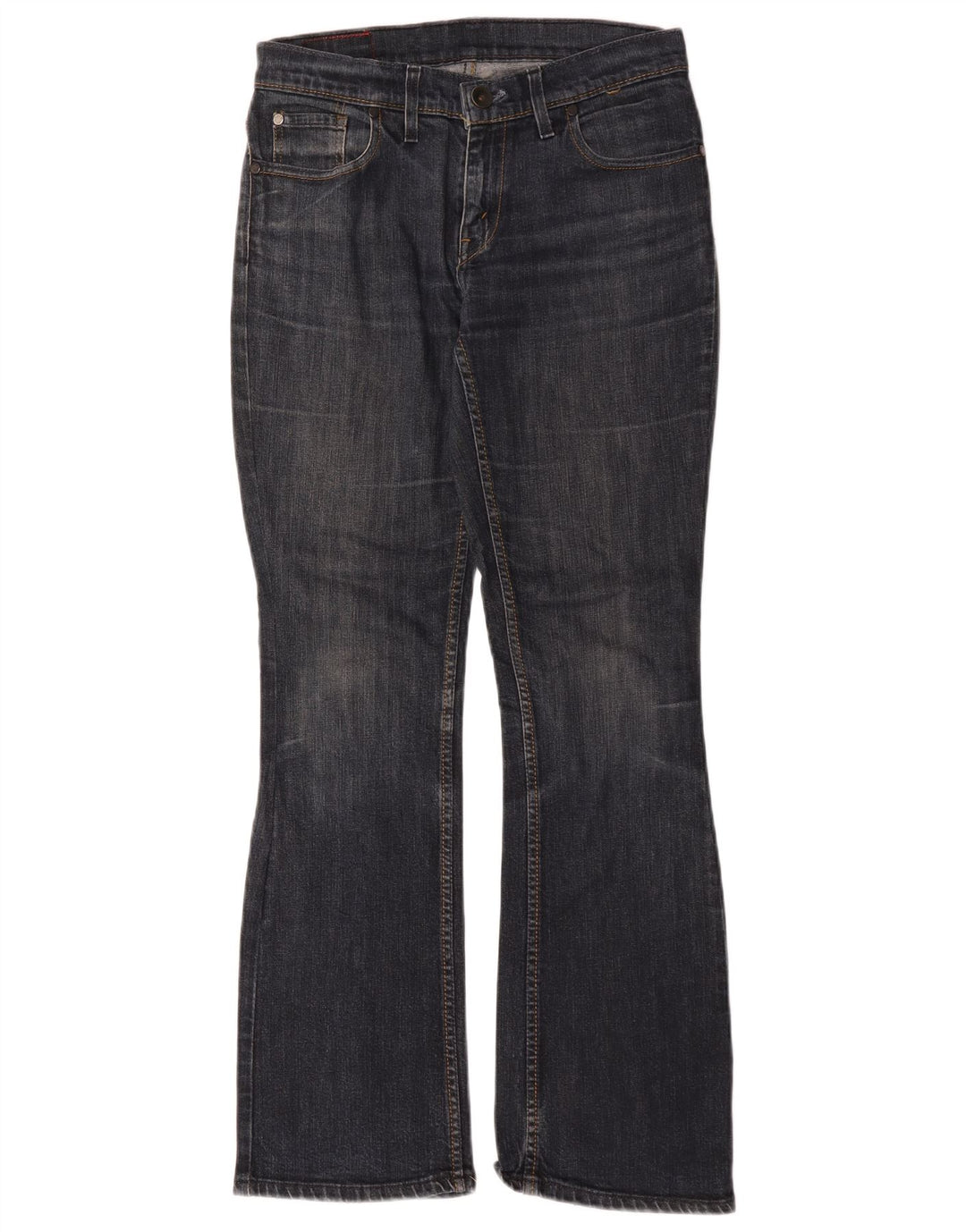 Damskie dżinsy Levi's 514 Bootcut W30 L32 Granatowa bawełna