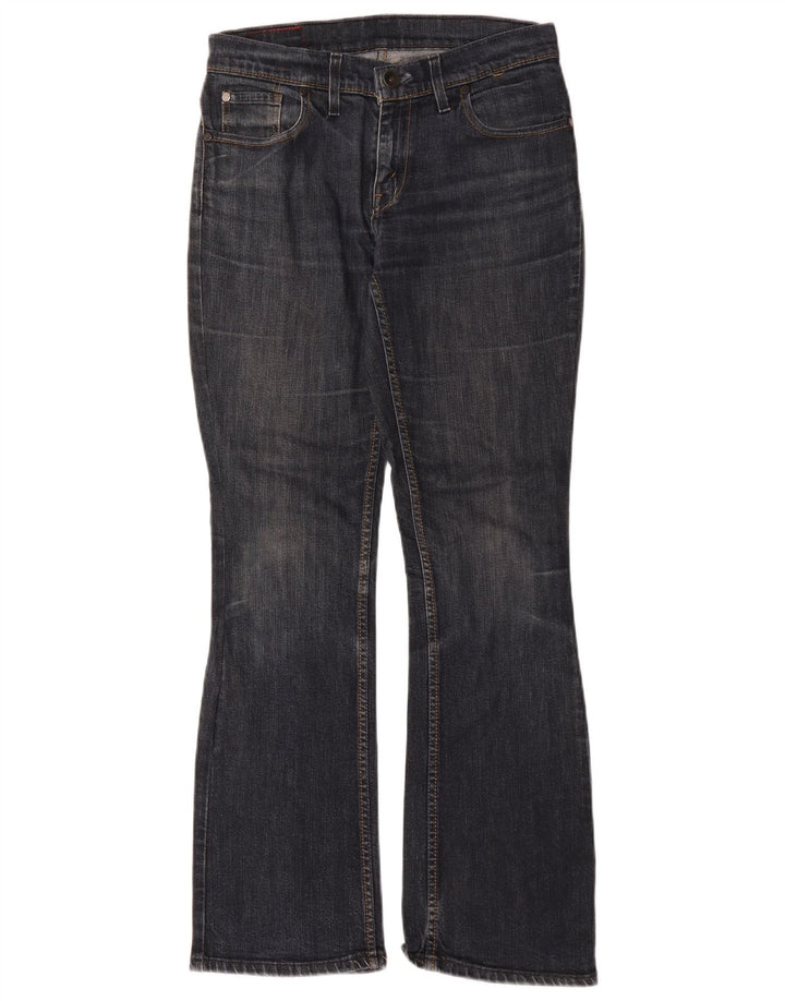 Damskie dżinsy Levi's 514 Bootcut W30 L32 Granatowa bawełna