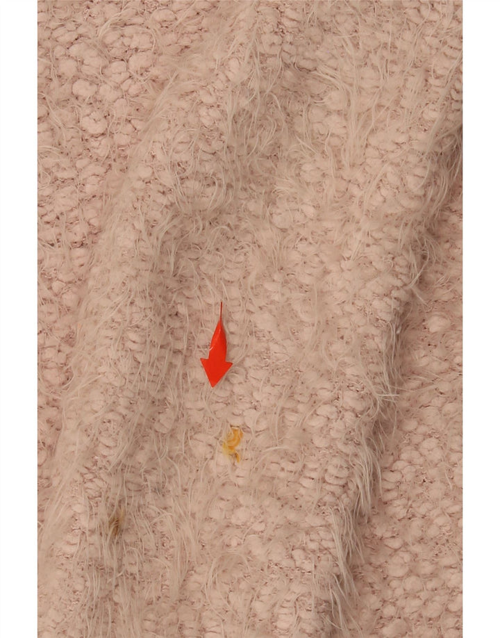 Sweter dziewczęcy ZARA kardigan 13-14 lat różowy poliester