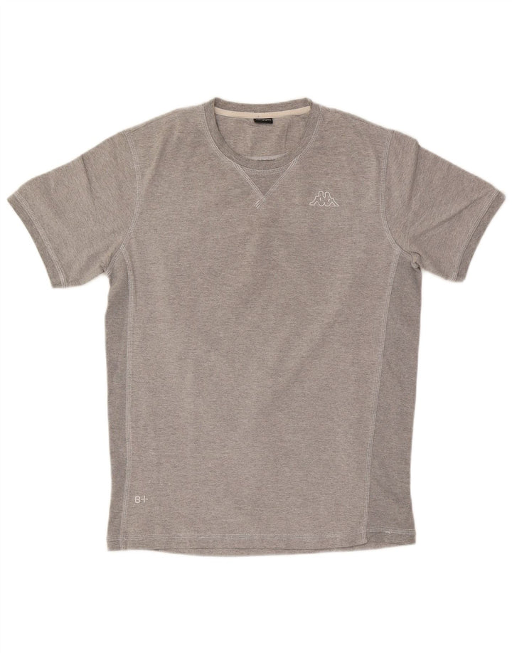 Męski T-shirt Kappa, duży, szary, nakrapiany