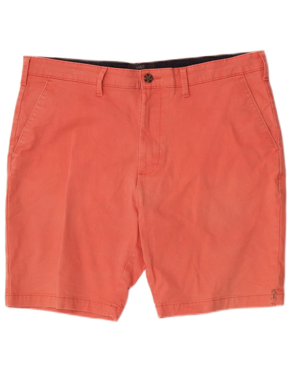 Męskie spodenki Chino Marks & Spencer W36, duże, różowe, bawełniane